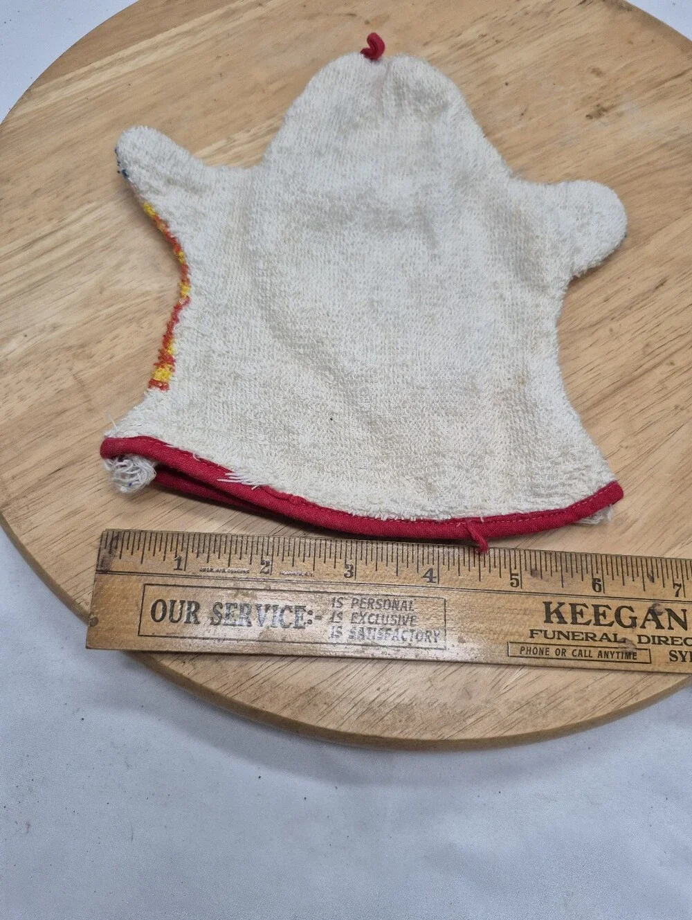 Howdy Doody PUPPET Wash Cloth 1960's(?)